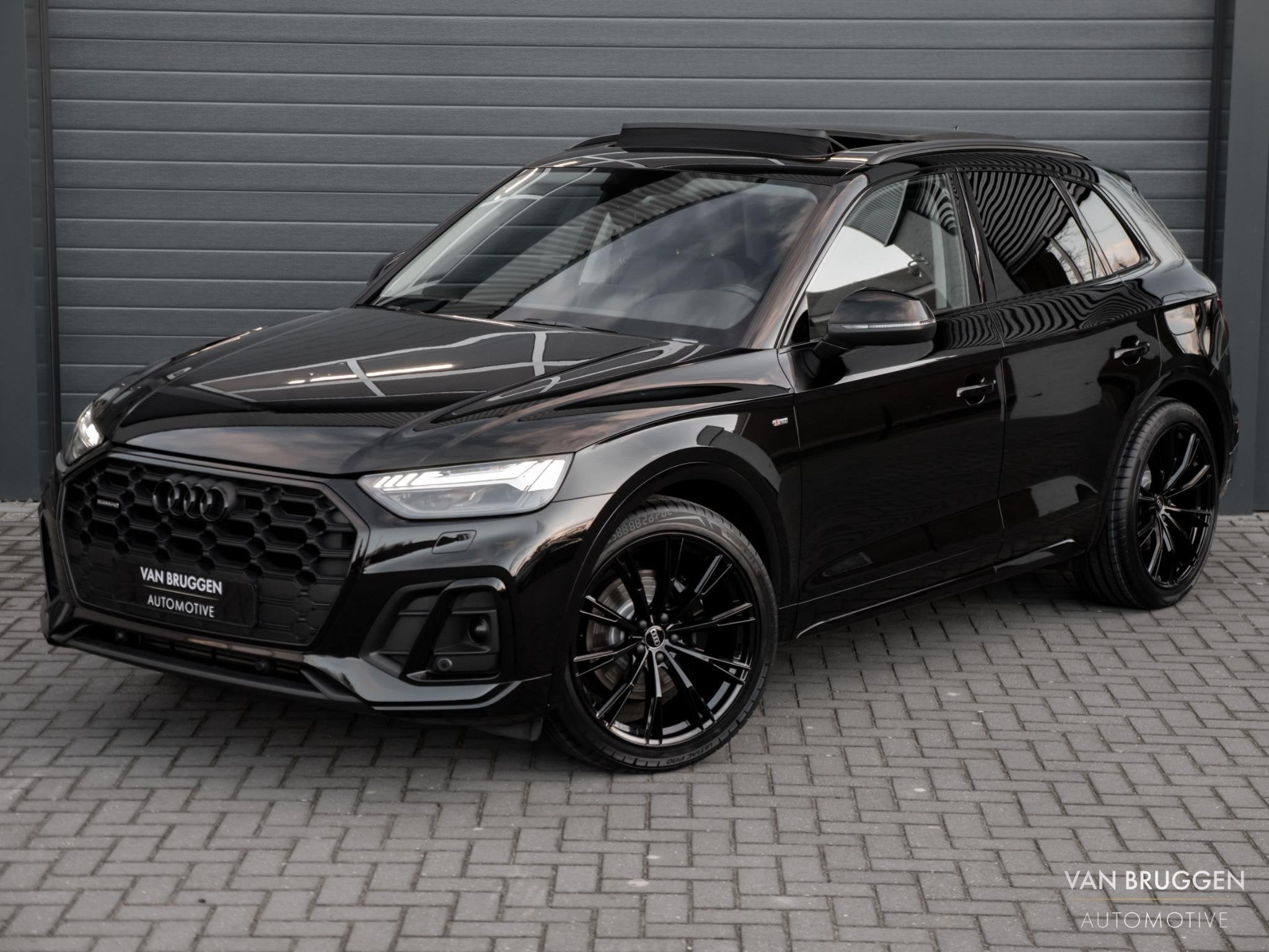 Audi Q5 50 TFSI e S-Line Pano Luchtv Massage B&O 21" BTW, Automaat, 14 kWh, Gebruikt, 4 cilinders