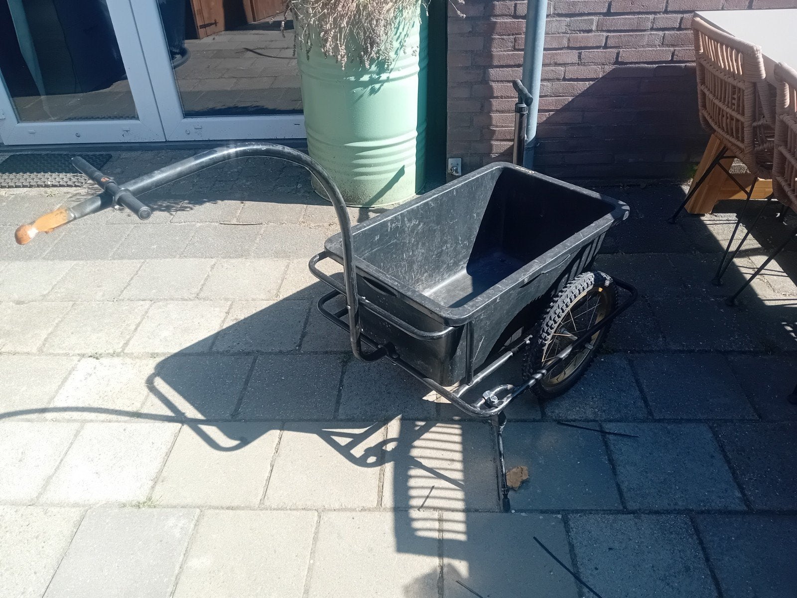 fietskarretje, Ophalen, 80 kg of meer