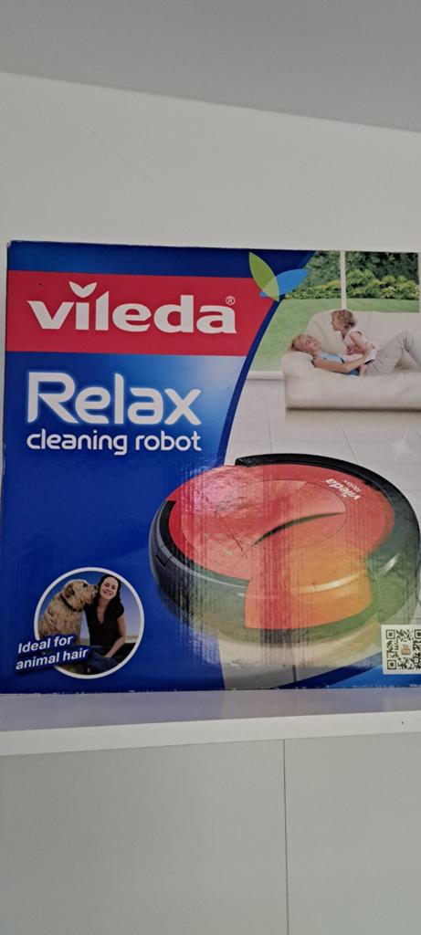 Robotstofzuiger Vileda cleaning robot, Ophalen, Overige merken, Zo goed als nieuw, Robotstofzuiger