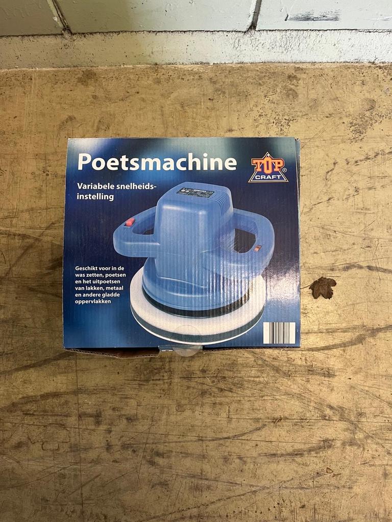 Poetsmachine Top Craft met variabele snelheid, Ophalen, Nieuw