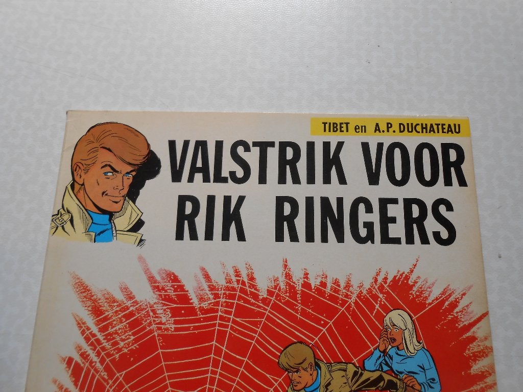Rik Ringers 5 Valstrik voor Rik Ringers 1967 1 ste druk., Eén stripboek, Nieuw, Tibet & A.P. Duchâteau, Ophalen of Verzenden