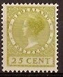 Nederland NVPH nr 192 postfris Koningin Wilhelmina 1927, Ophalen of Verzenden, T/m 1940, Postfris