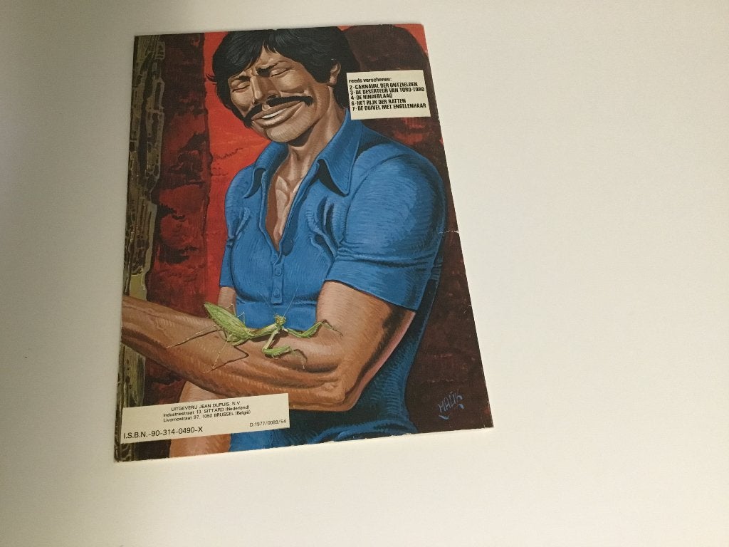 Cult stripboek ARCHIE CASH “levens voor Long-Thi”, Eén stripboek, Ophalen of Verzenden, Gelezen