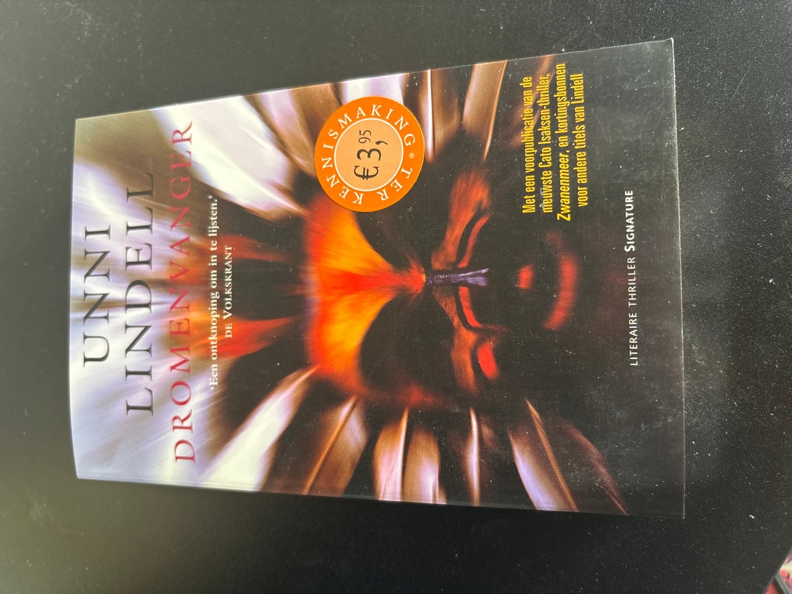 Unni Lindell - Dromenvanger (Literaire Thriller), Ophalen of Verzenden, Zo goed als nieuw, Scandinavië