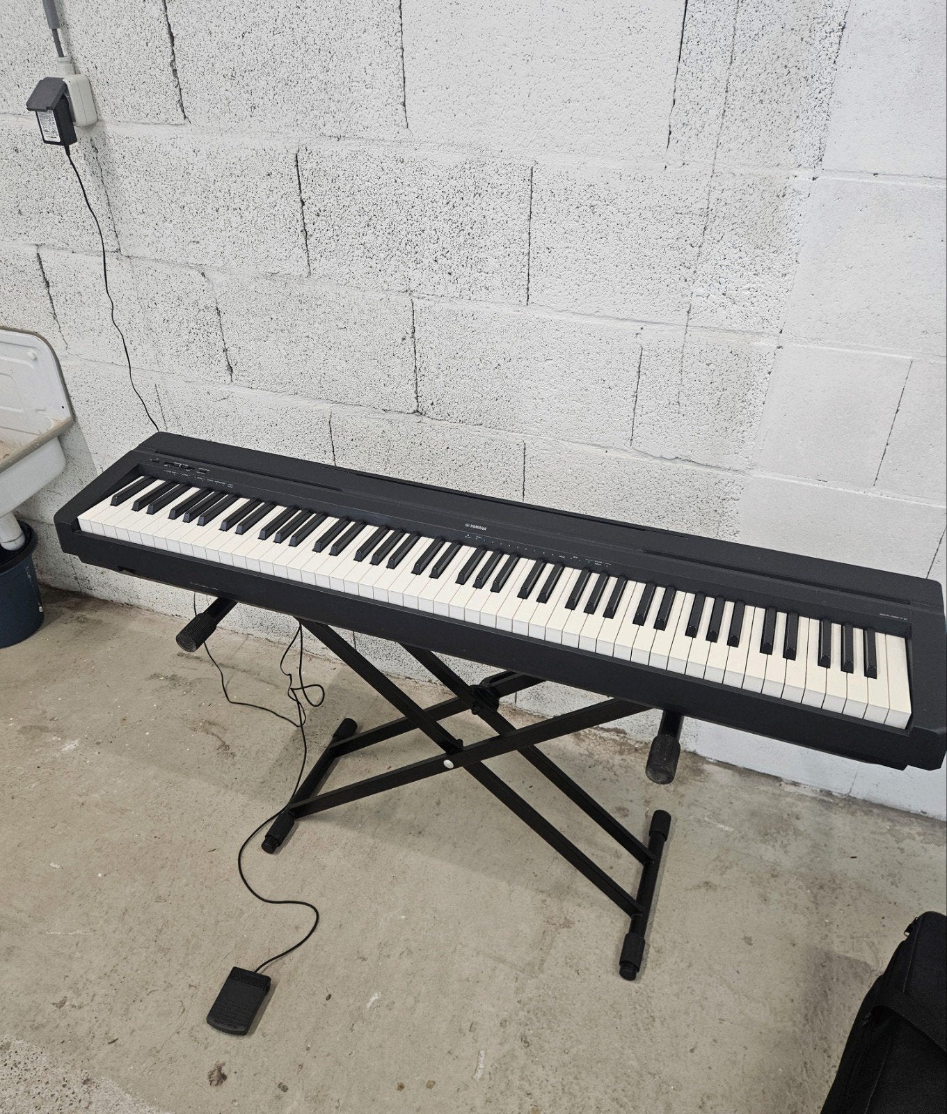 Digitale piano Yamaha P-45, Ophalen, Gebruikt, Zwart, Digitaal