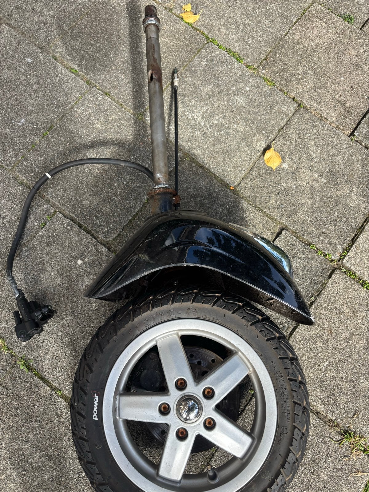 Vespa S/LX Voorvork met Wiel en Spatbord, Ophalen of Verzenden, Gebruikt, Overige typen, Vespa