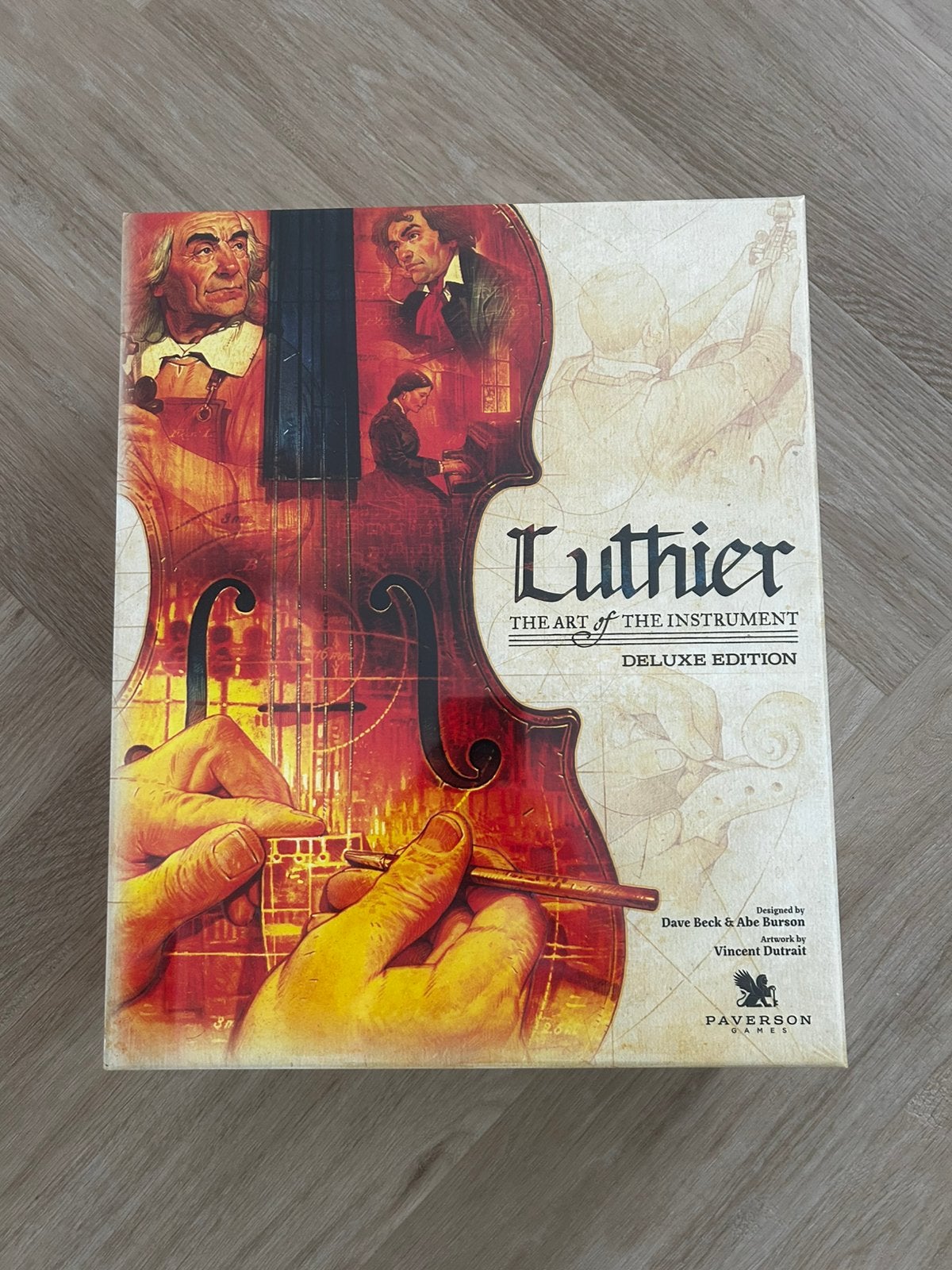 Luthier Deluxe Edition Kickstarter (Nieuw) (Paverson Games), Ophalen, Nieuw