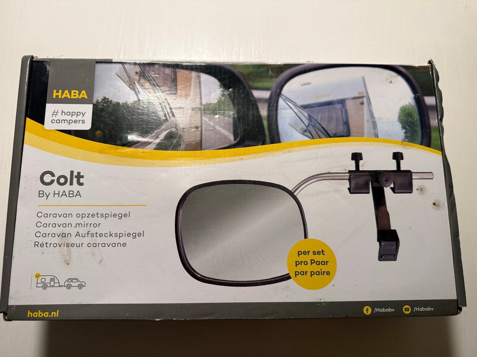HABA Colt Caravan Opzetspiegel - Nieuw in doos, Ophalen, Nieuw