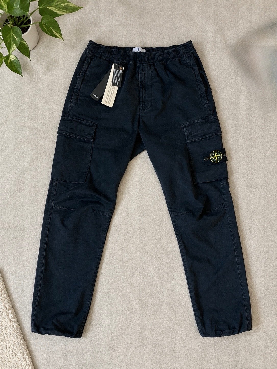 Stone Island - broek met ritszakken, Ophalen of Verzenden, Nieuw, Maat 48/50 (M), Zwart