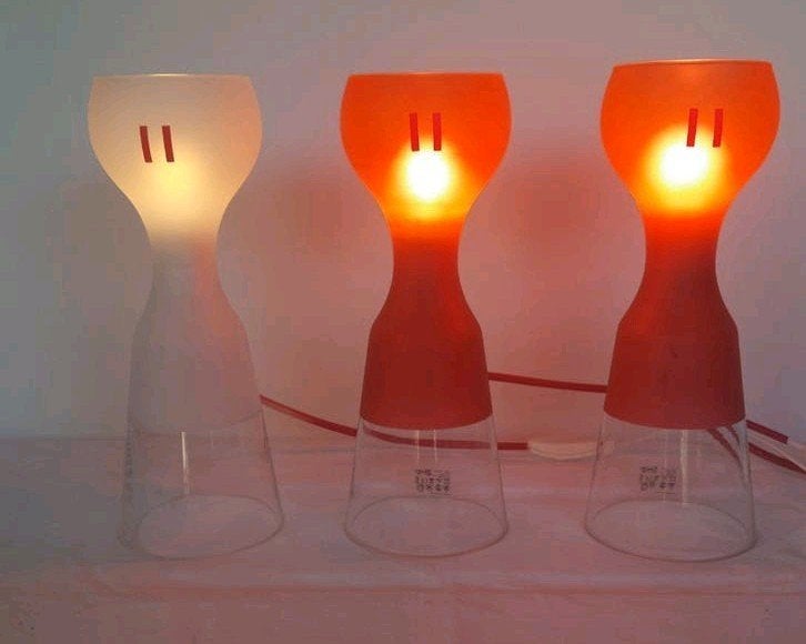 Vintage ikea tafellampen model Schlager,lees de beschrijving, Meerkleurig, E14 (klein), Ophalen of Verzenden, IKEA