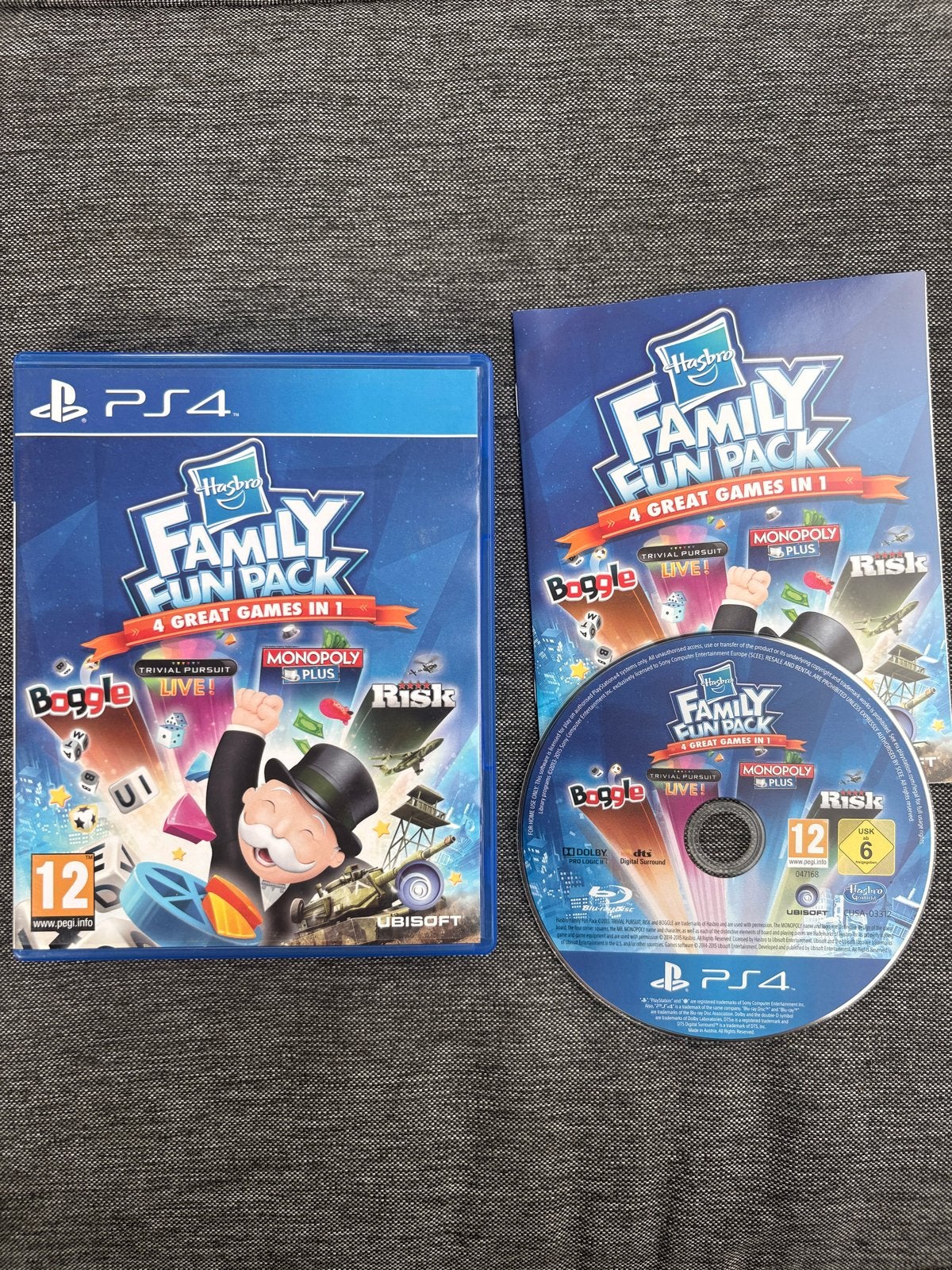 Hasbro Family Fun Pack PS4 (4 games in 1), Overige genres, Eén computer, Ophalen of Verzenden, Zo goed als nieuw
