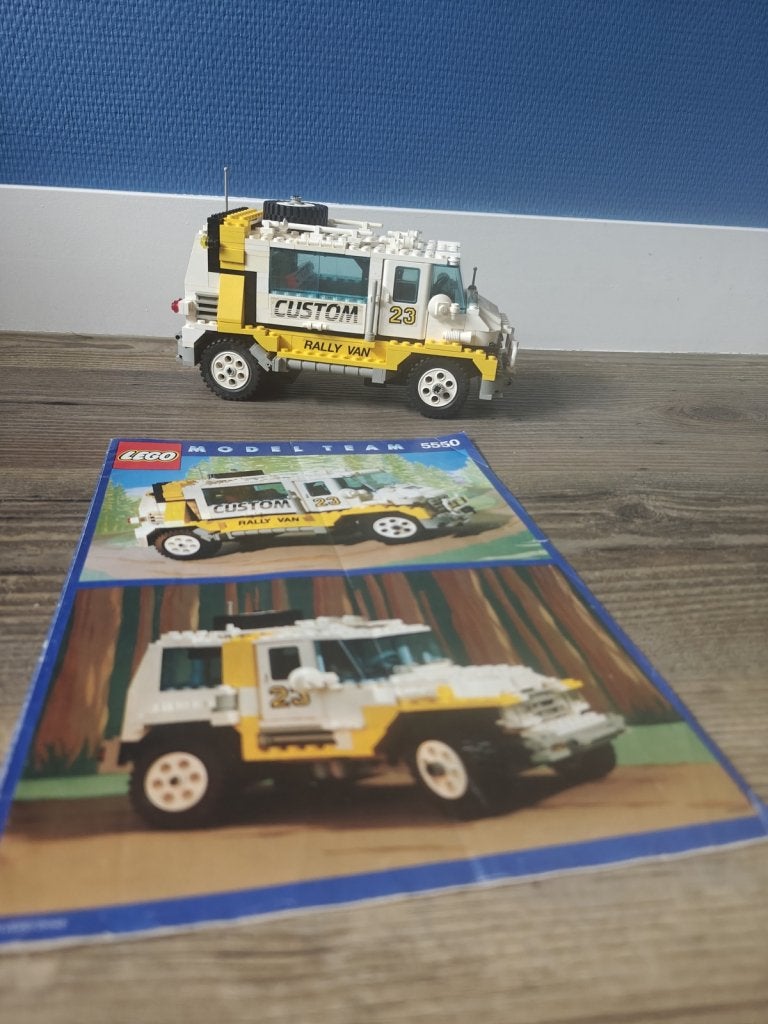 LEGO Custom Rally Van 5550, Niet ingevuld, Niet ingevuld, Niet ingevuld
