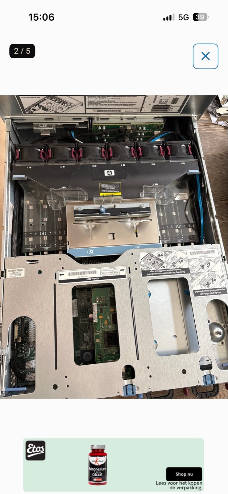 Diverse IT onderdelen: Xeon E5620, 36GB RAM, RAID, Voeding, Computers en Software, Ophalen of Verzenden, Gebruikt