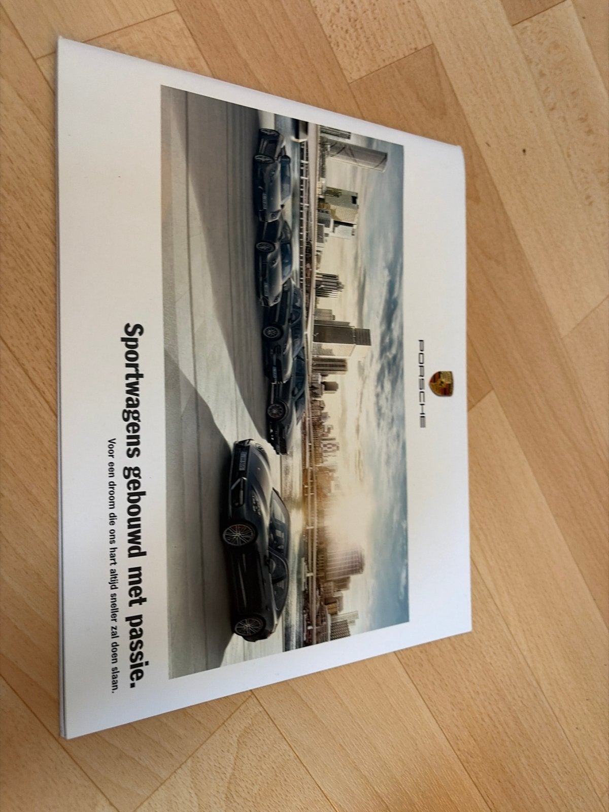 Porsche brochure Sportwagens gebouwd met passie, Ophalen of Verzenden, Zo goed als nieuw, Porsche