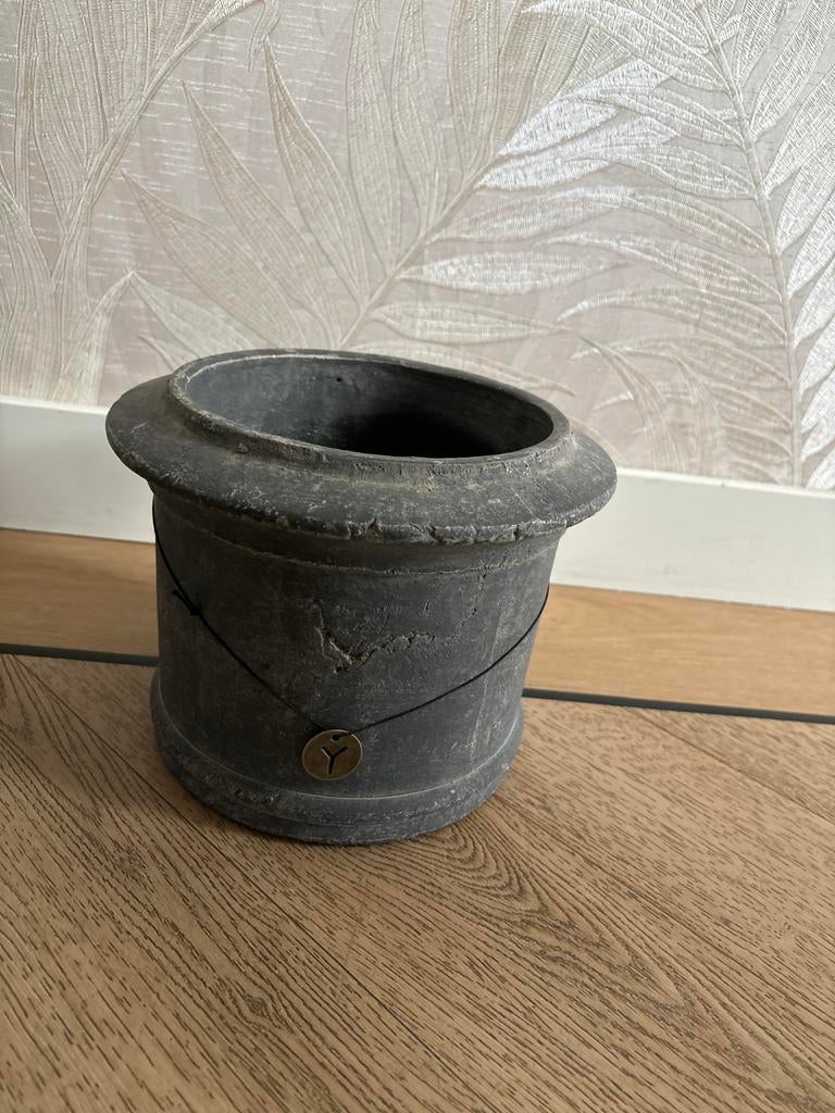 Brynxz pot - Decoratieve bloempot/plantenbak, Gebruikt, Rond, Binnen, Minder dan 40 cm