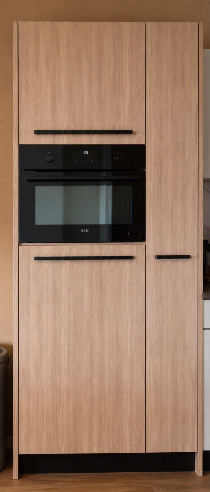 Nieuwe Keuken met AEG Oven en Koelkast, Ophalen, Zo goed als nieuw