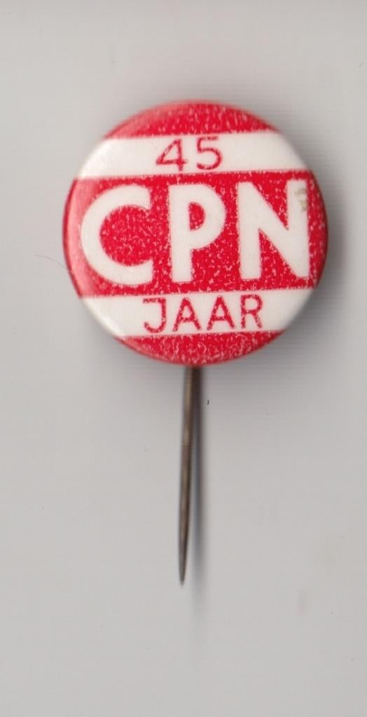 CPN Communistische Partij Nederland Politiek speldje, Verzamelen, Speldjes, Pins en Buttons, Gebruikt, Niet vindbaar, Niet vindbaar
