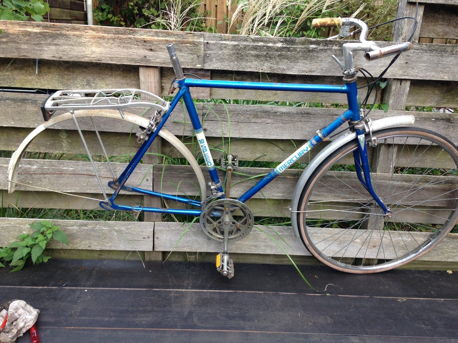 Vintage fiets mercury, Minder dan 10 versnellingen, Gebruikt, Staal, Heren