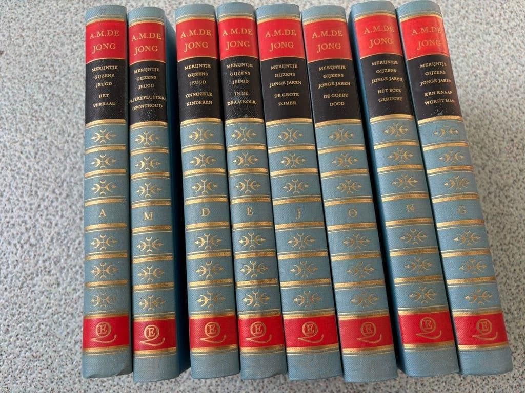 Merijntje Gijzens jeugd van A.M. de Jong serie, Boeken, Ophalen of Verzenden, Zo goed als nieuw, A. M. de Jong, Noord-Holland