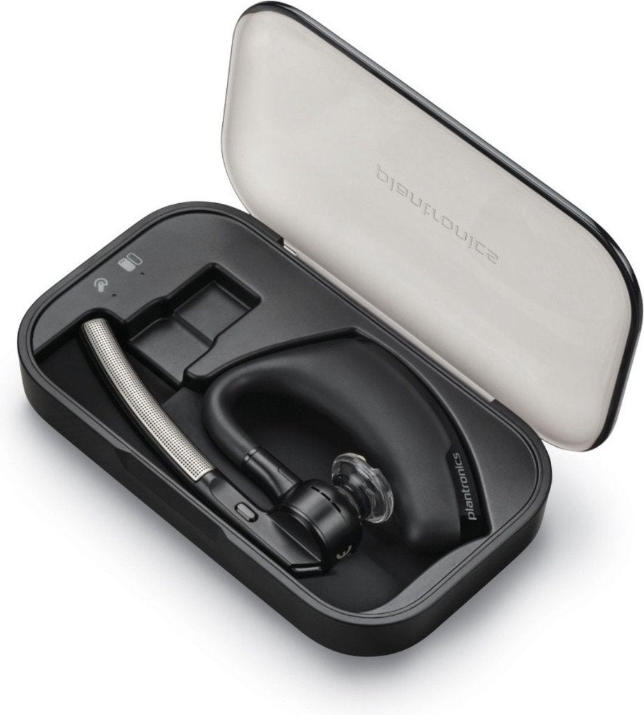Plantronics Voyager Bluetooth headset, Gebruikt, Ophalen of Verzenden, Over-ear, Inklapbare microfoon