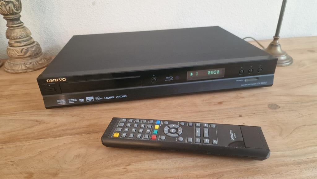 Onkyo DV-BD507 Blu-ray Disc Speler met Afstandsbediening, Audio, Tv en Foto, Blu-ray-spelers, Ophalen of Verzenden, Zo goed als nieuw