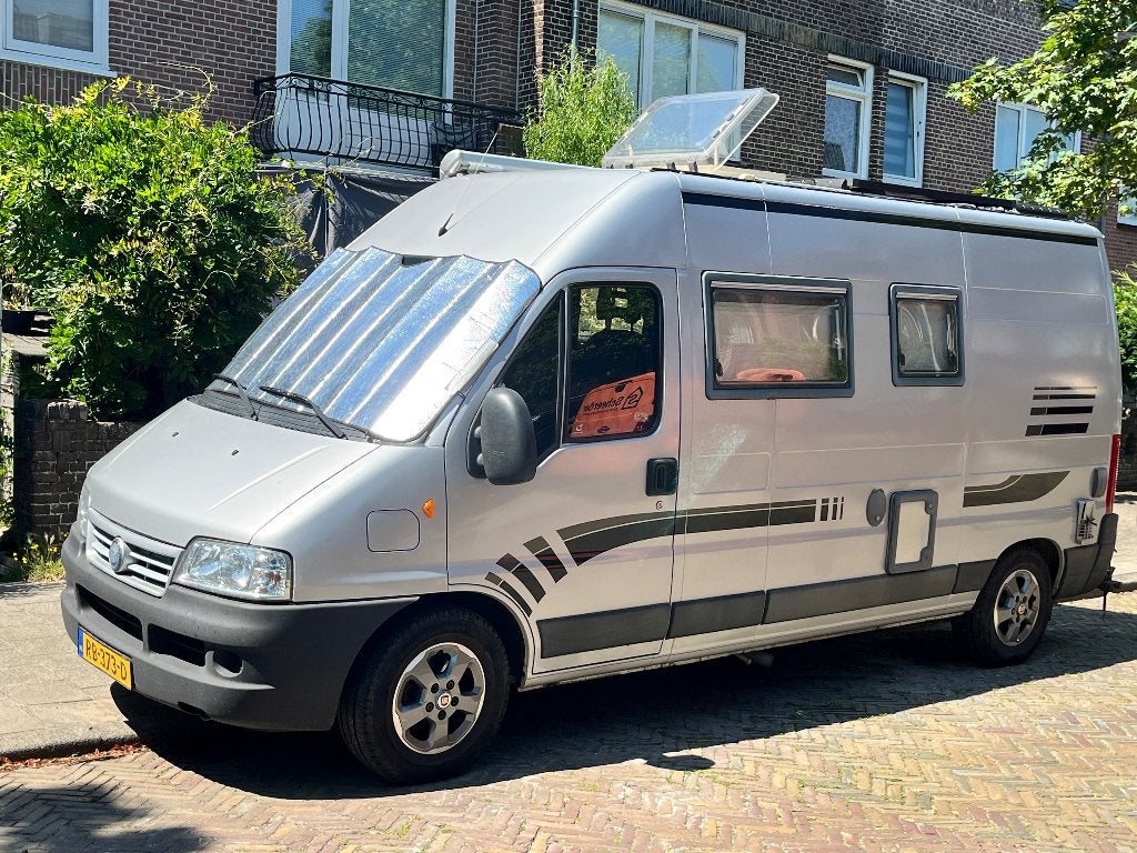 Fiat Trigano Eurocamp 2 fabriekscamper (pössl indeling), Buscamper of Camperbus, Fiat, Pössl, Achteruitrijcamera