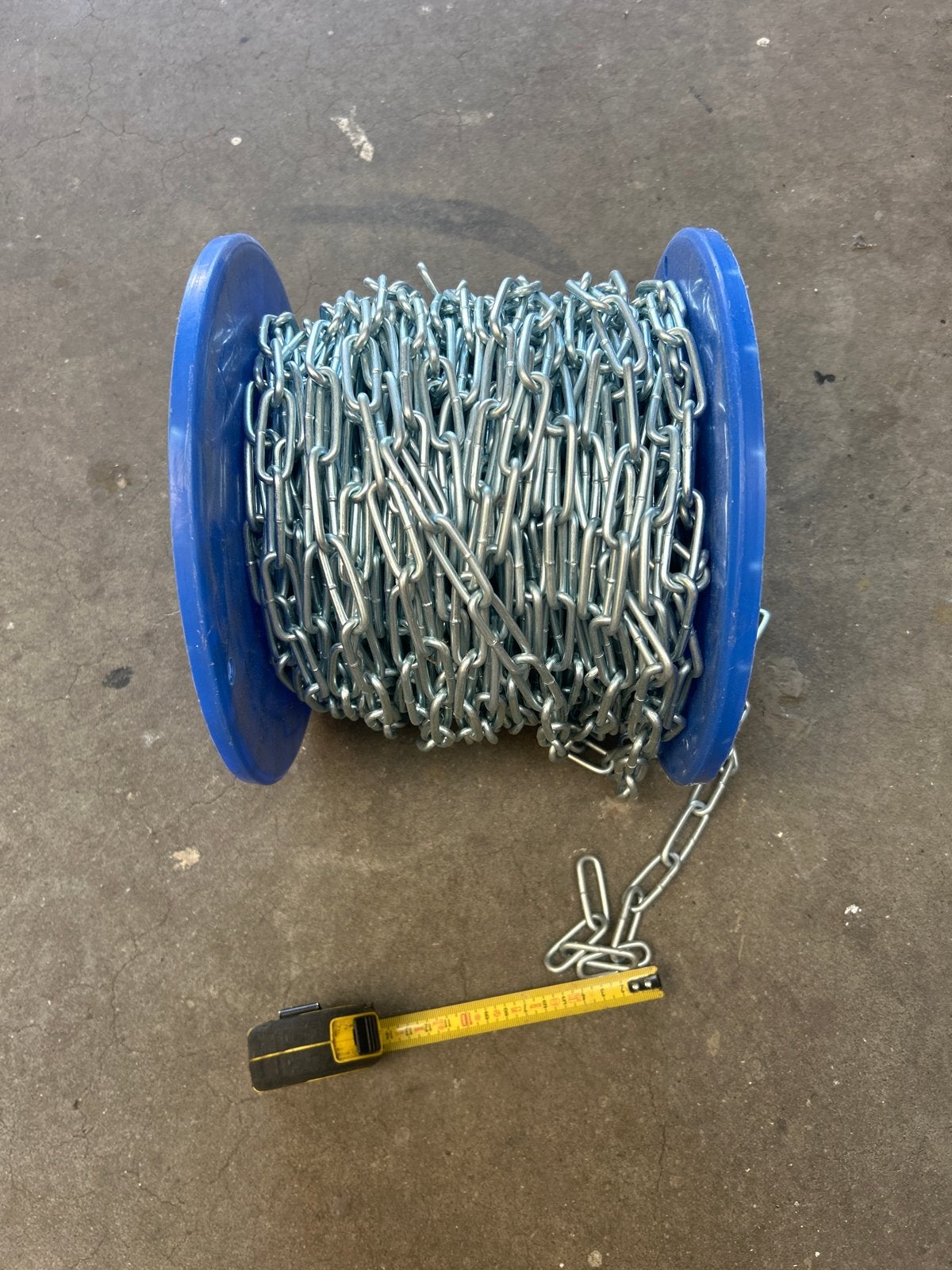 Metalen ketting op rol., Ophalen of Verzenden, Nieuw, 250 mm of meer, Overige typen