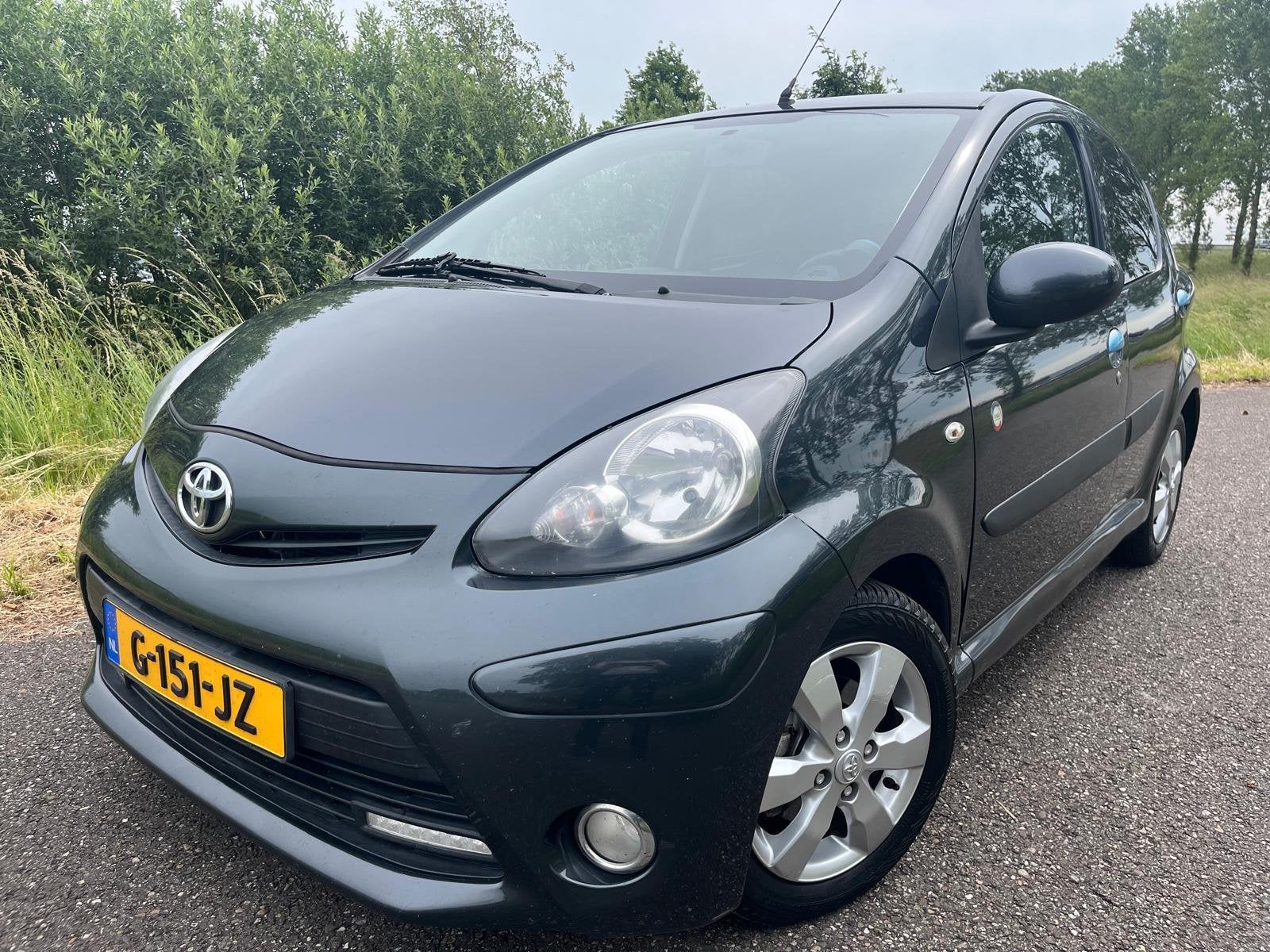 Toyota Aygo 1.0 | Automaat | Airco, Auto's, Euro 5, Gebruikt, 4 stoelen, 68 pk