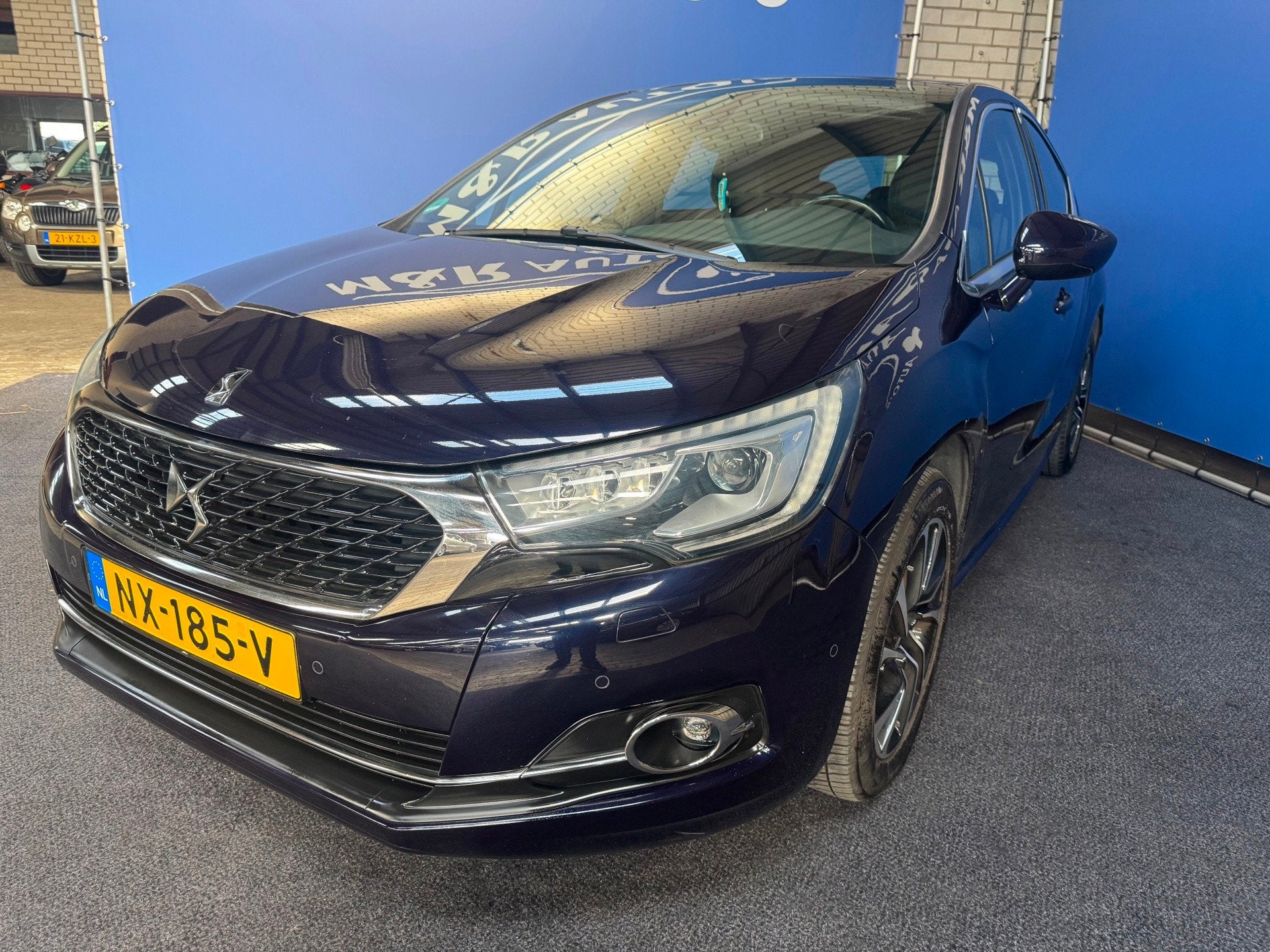 DS 4 1.2 PureTech Business Nieuwe APK, Auto's, Gebruikt, Euro 6, 1199 cc, Blauw