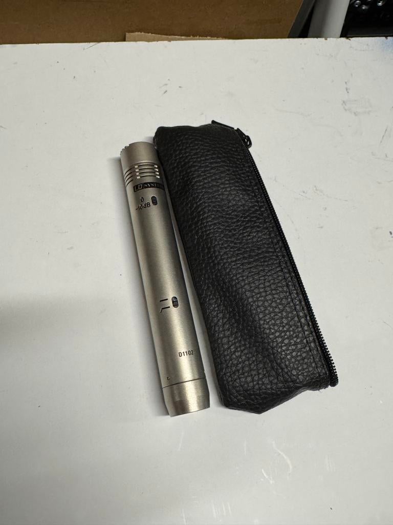 LD Systems D1102 Condensator Microfoon met Etui, Muziek en Instrumenten, Microfoons, Ophalen of Verzenden, Nieuw, Studiomicrofoon