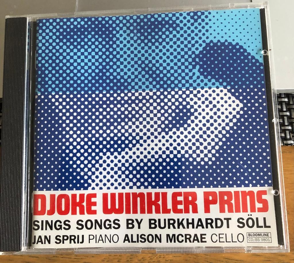 Djoke Winkler Prins - Songs by Burkhardt Söll, Ophalen of Verzenden, Modernisme tot heden, Nieuw in verpakking, Vocaal