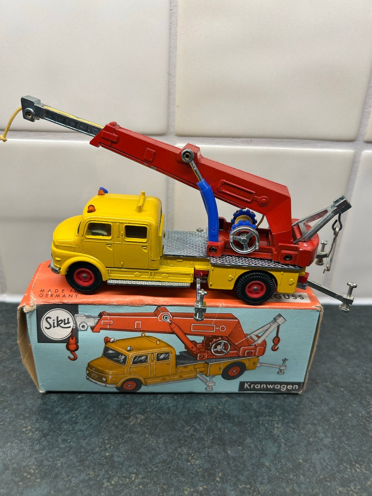 Siku Super Serie Kraanwagen - Zinkguss (Haakje ontbreekt), Ophalen of Verzenden, Nieuw, Truck