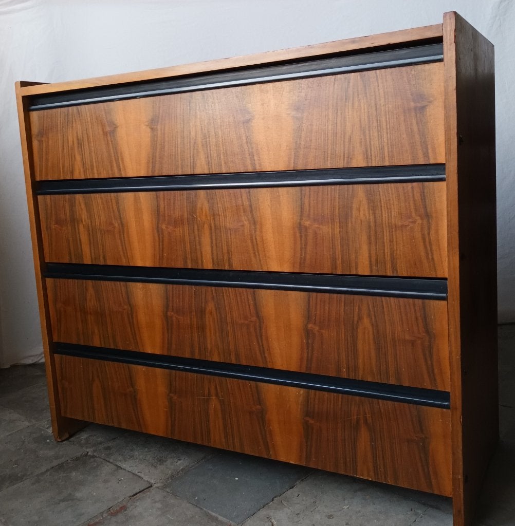 Vintage palissander schoenenkastje, Huis en Inrichting, Ophalen, Gebruikt, Vintage jaren ´60-´70