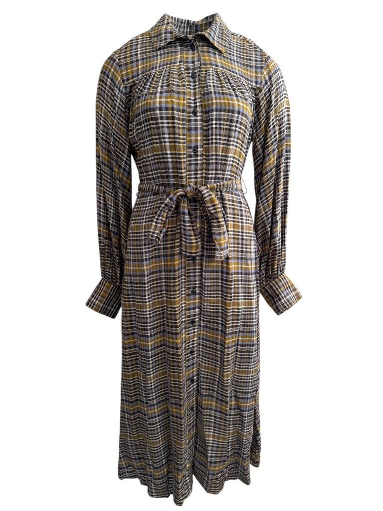 Miljuschka jurk M, Kleding | Dames, Jurken, Maat 38/40 (M), Ophalen of Verzenden, Zo goed als nieuw, Onder de knie
