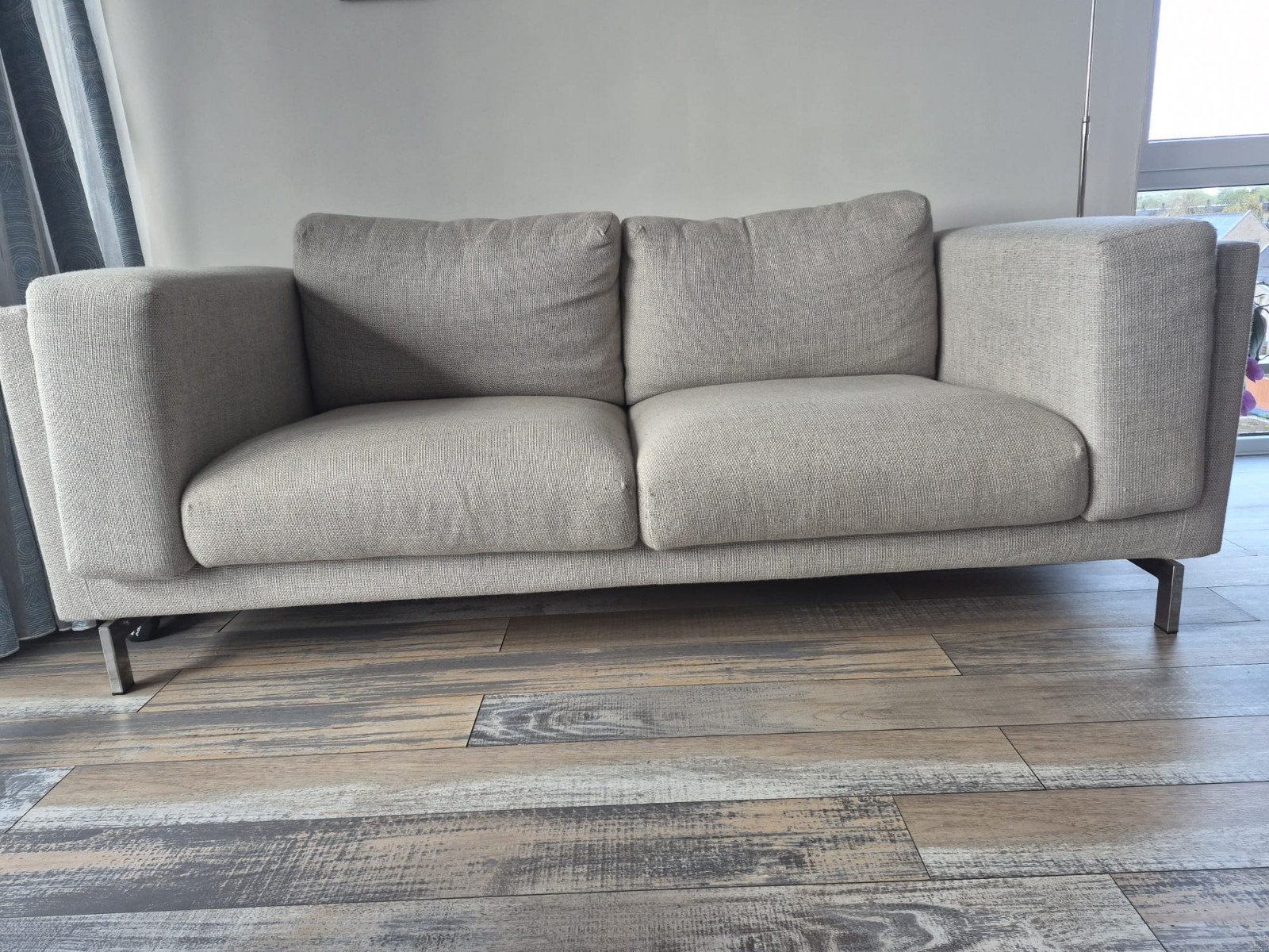 Nockeby 2 zitsbank, Ophalen, Gebruikt, 150 tot 200 cm, Tweepersoons