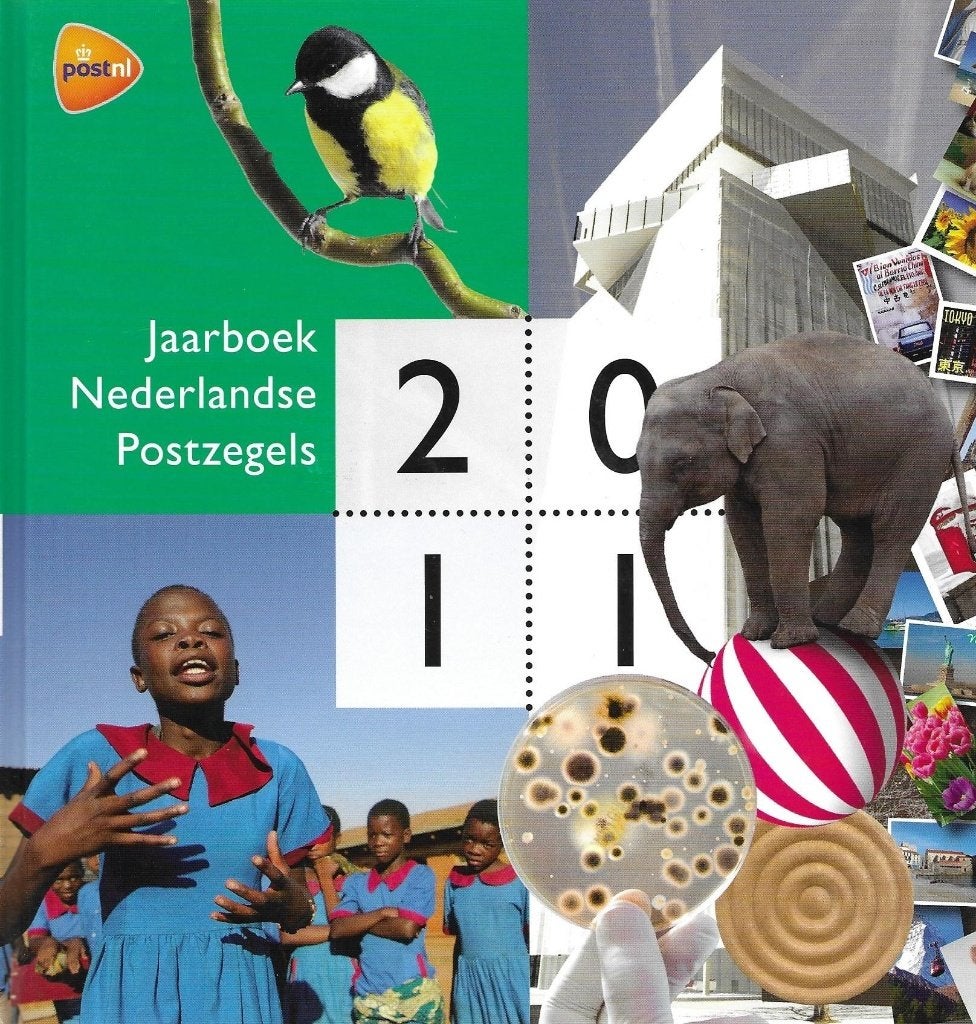 Compleet jaarboek ned postzegels 2011, postfris, Ophalen of Verzenden, Postfris