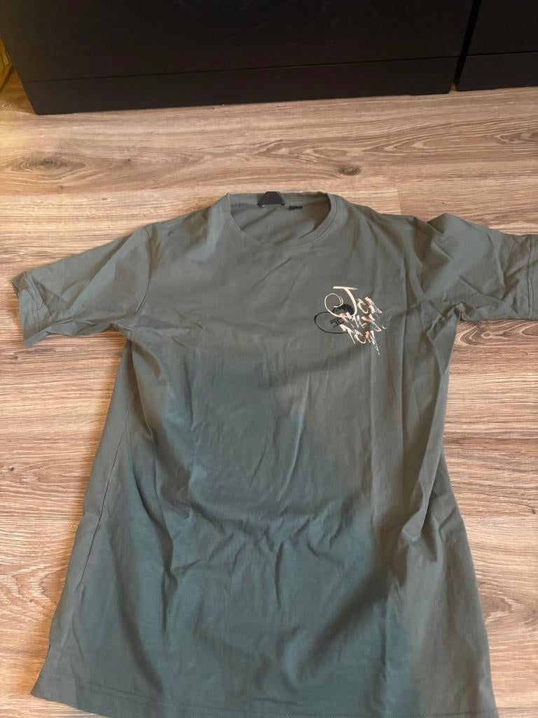 Jorcustom T-shirt Heren, Kleding | Heren, T-shirts, Ophalen of Verzenden, Zo goed als nieuw, Maat 52/54 (L), Groen