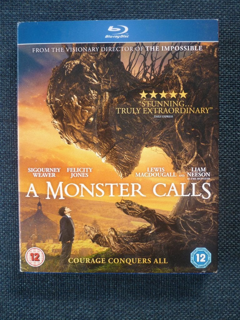 A Monster Calls (originele blu-ray) import, Engels, Film, Drama, Ophalen of Verzenden
