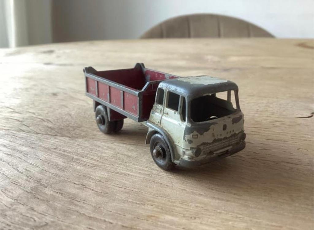 Matchbox Major Bedford 7½ Ton Tipper – Lesney England (No.3), Ophalen of Verzenden, Zo goed als nieuw, Bus of Vrachtwagen