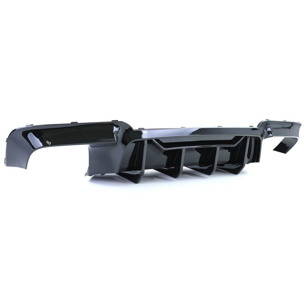 Diffuser Glans Zwart Chrome Sierstuk Voor Bmw 5 Serie F10 F1, Auto diversen, Verzenden, Automotive Parts, A.parts@hotmail.nl, Trasmolenlaan 12 3447 GZ Woerden