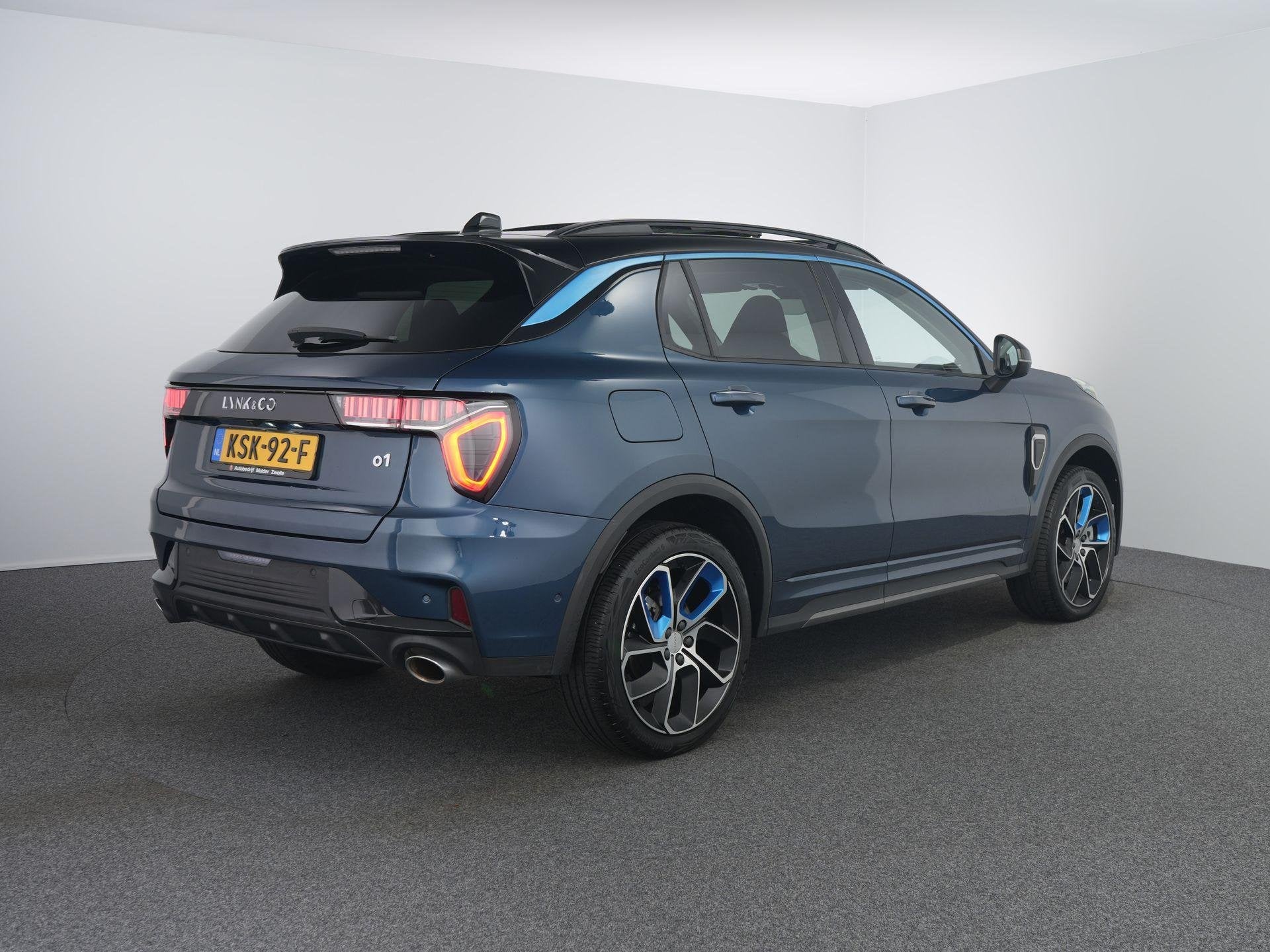 Lynk & Co 01 1.5 | Memory | Virtual | Pano | 360 Camera | AC, Auto's, Stof, Euro 6, Blauw, Plug-in hybride