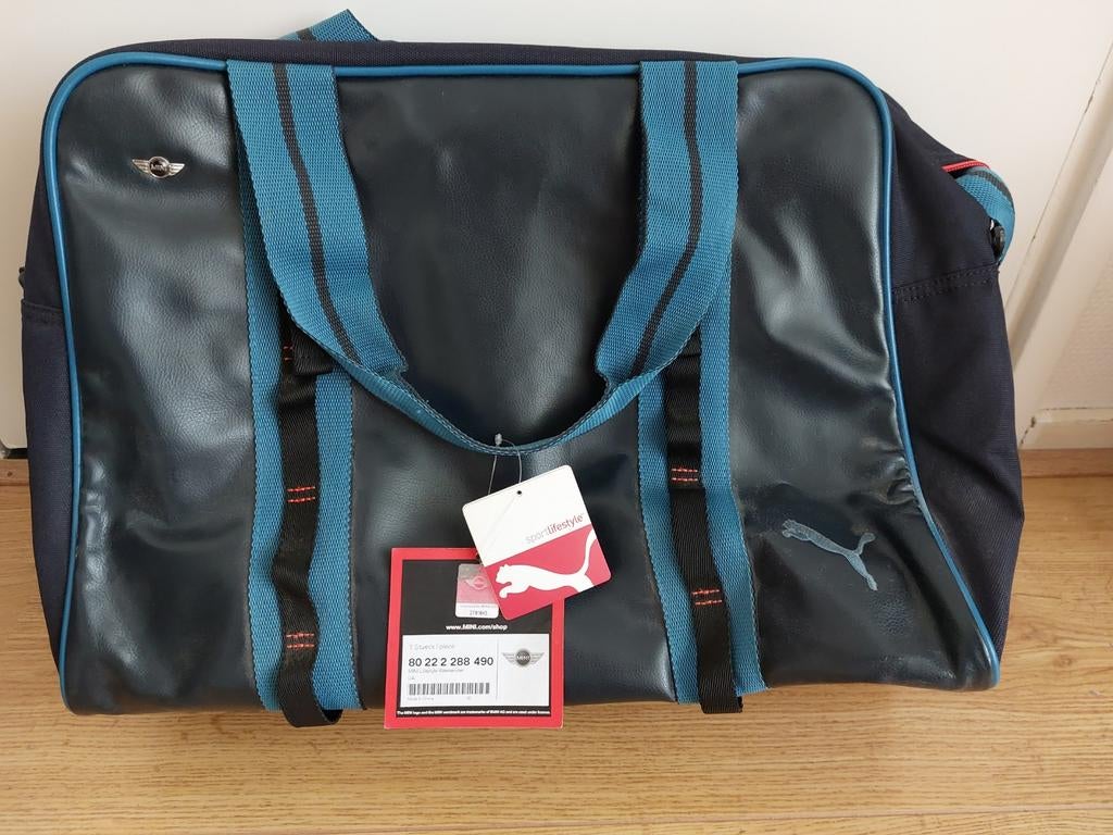 MINI Lifestyle Weekend-tas van PUMA, Ophalen of Verzenden, Nieuw, Blauw