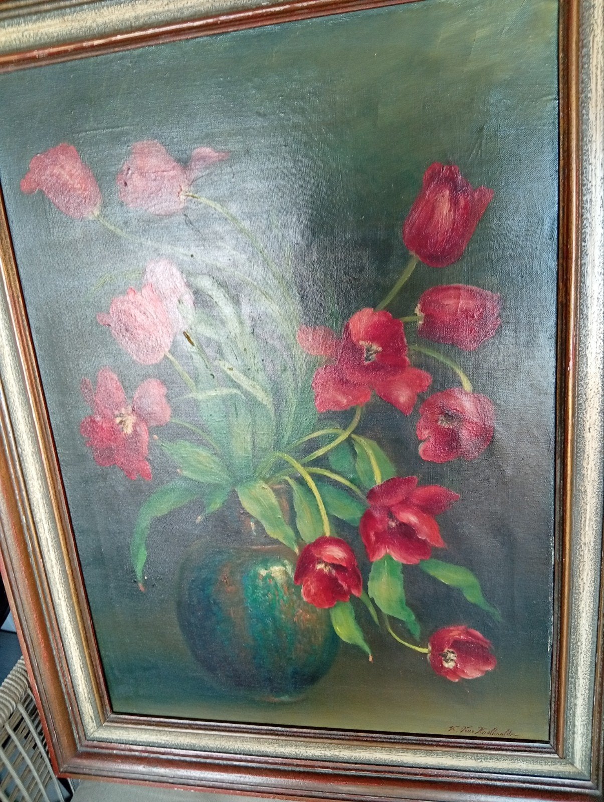 kunstschilder k.kos.koolhaalder 1868.1957, Ophalen of Verzenden