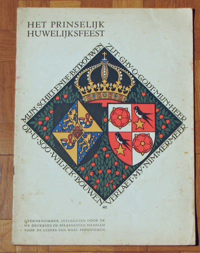 Gedenknummer uit 1937 Huwelijk Juliana en Bernhard, Verzamelen, Koninklijk Huis en Royalty, Gebruikt, Tijdschrift of Boek, Nederland