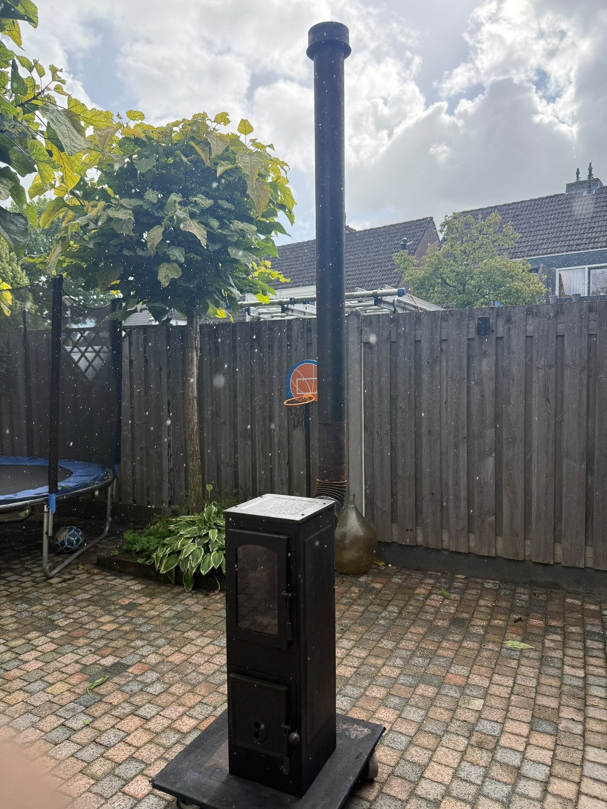 Houtkachel, Houtkachel, Ophalen of Verzenden, Zo goed als nieuw, Vrijstaand