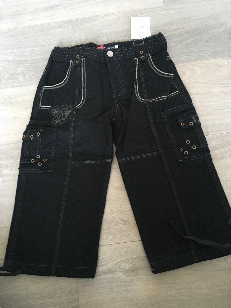 R.Y.B. DRESS stoere korte broek (meiden) NIEUW maat 152 ZZ, Broek, R.Y.B. DRESS, Meisje, Nieuw