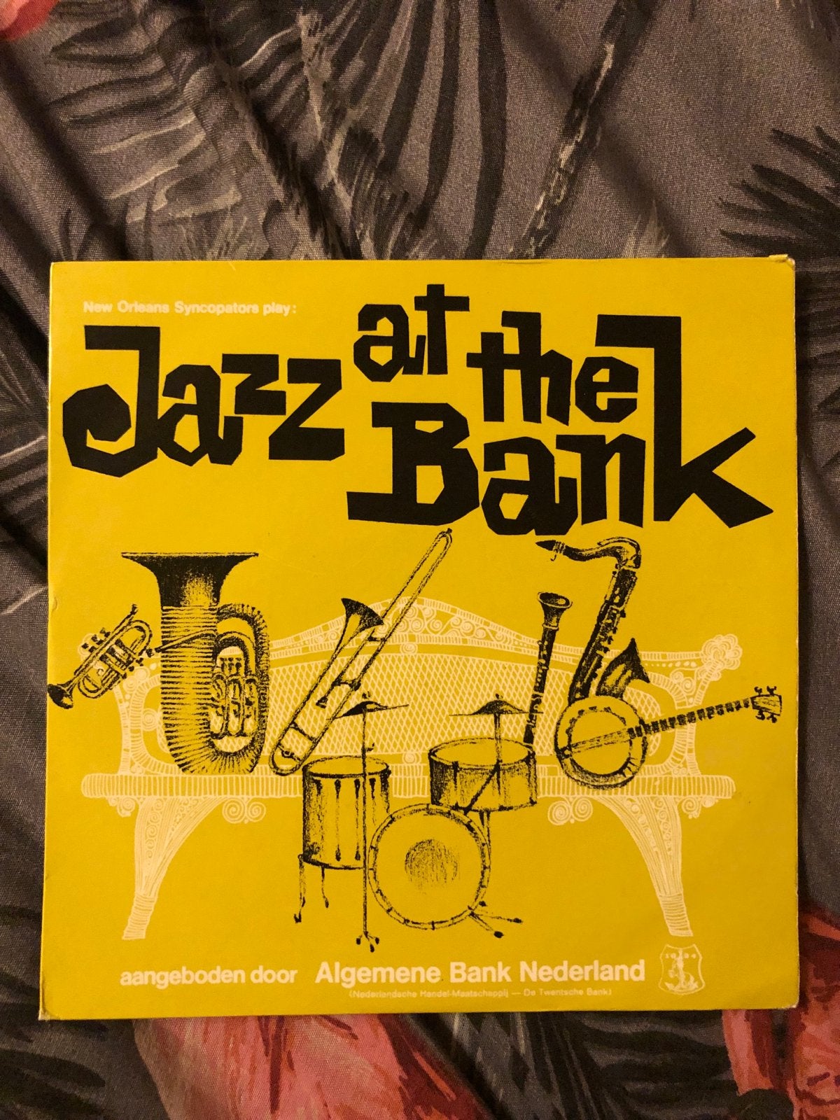 Jazz at the Bank - New Orleans Syncopators LP, Cd's en Dvd's, Vinyl | Jazz en Blues, 1960 tot 1980, Gebruikt, Ophalen of Verzenden