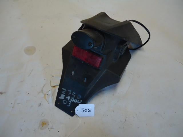 Z750 2004 - 2006 Kawasaki Nummerplaathouder D1-19944