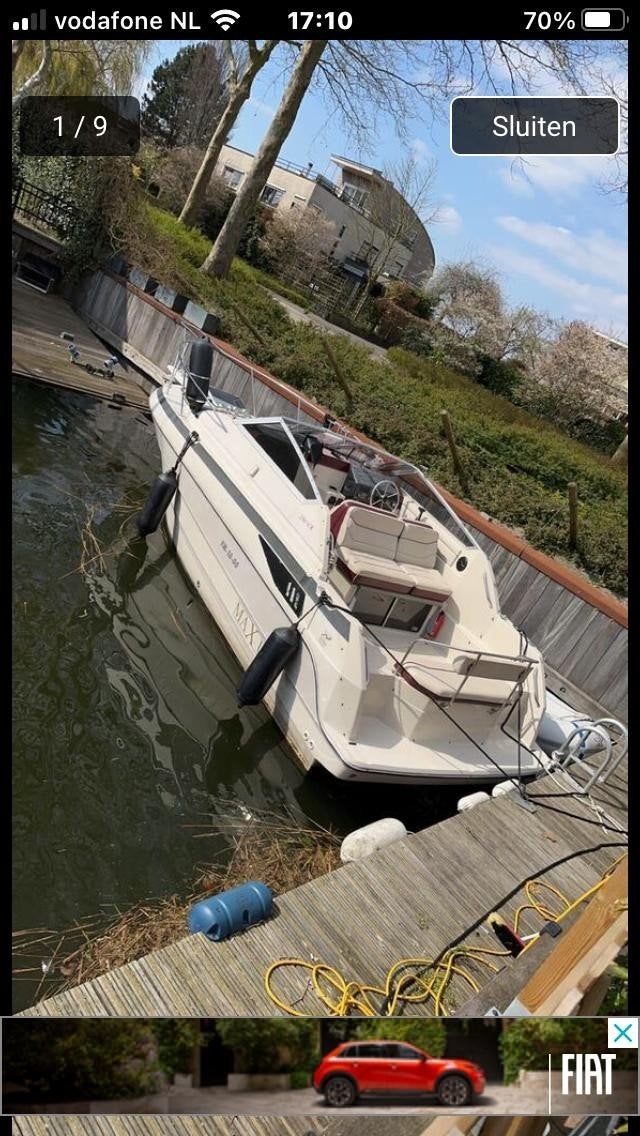 Maxum speedcruiser 2300 SCR, Ophalen, Benzine