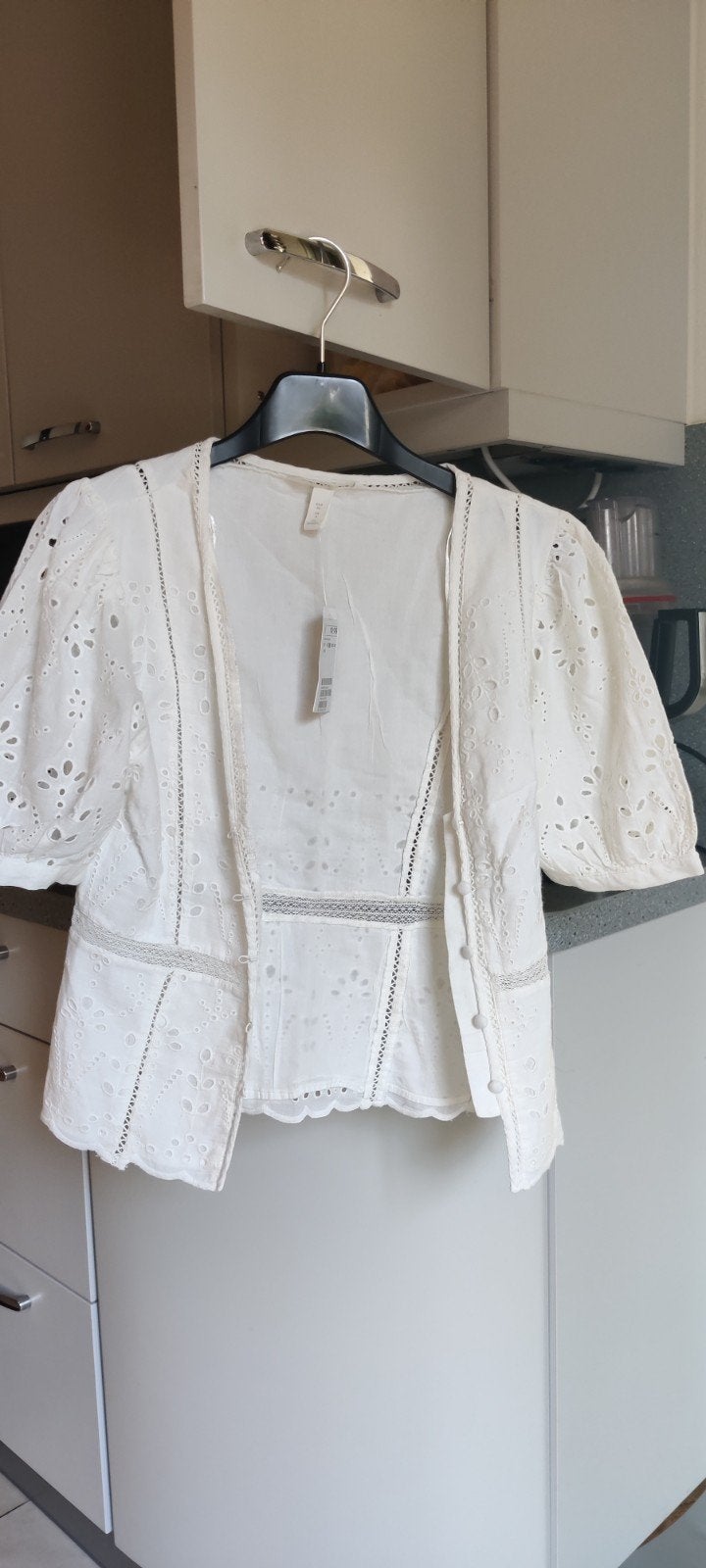 H&M nieuw blouse maat 36 met prijskaartje aan, Ophalen of Verzenden, Nieuw, Maat 36 (S), Boven de knie